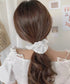 シュシュ レディース ヘアゴム 星柄 ヘアアレンジ 髪留め 髪飾り まとめ髪 お団子 簡単 オルチャン おしゃれ カジュアル 大人っぽい 可愛い 99MDSP-001